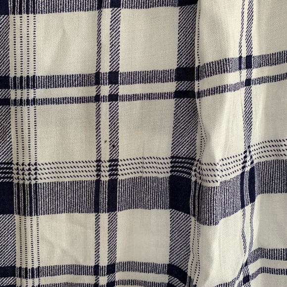 Peoples Project PPLA Plaid Flannel Button Up Top - Picture 5 of 7